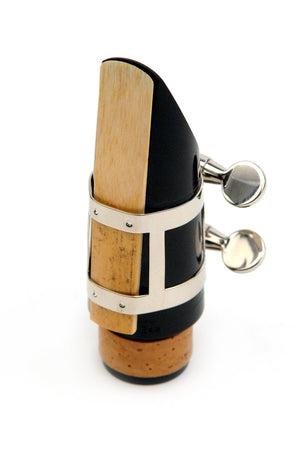 Rico Ligature, Eb Clarinet, Nickel Plated - REC1LN