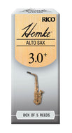 Hemke Alto Sax Reeds, Strength 3.0+, 5-pack - RHKP5ASX305
