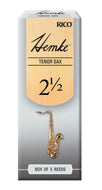 Hemke Tenor Sax Reeds, Strength 2.5, 5-pack - RHKP5TSX250