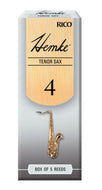 Hemke Tenor Sax Reeds, Strength 4.0, 5-pack - RHKP5TSX400