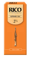 Rico Soprano Sax Reeds, Strength 2.5, 25-pack - RIA2525