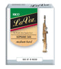 La Voz Soprano Sax Reeds, Strength Medium Strength Hard, 10-pack - RIC10MH