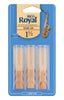 Rico Royal Tenor Sax Reeds, Strength 1.5, 3-pack - RKB0315