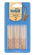 Rico Royal Tenor Sax Reeds, Strength 2.0, 3-pack - RKB0320