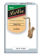 La Voz Tenor Sax Reeds, Strength Medium, 10-pack - RKC10MD
