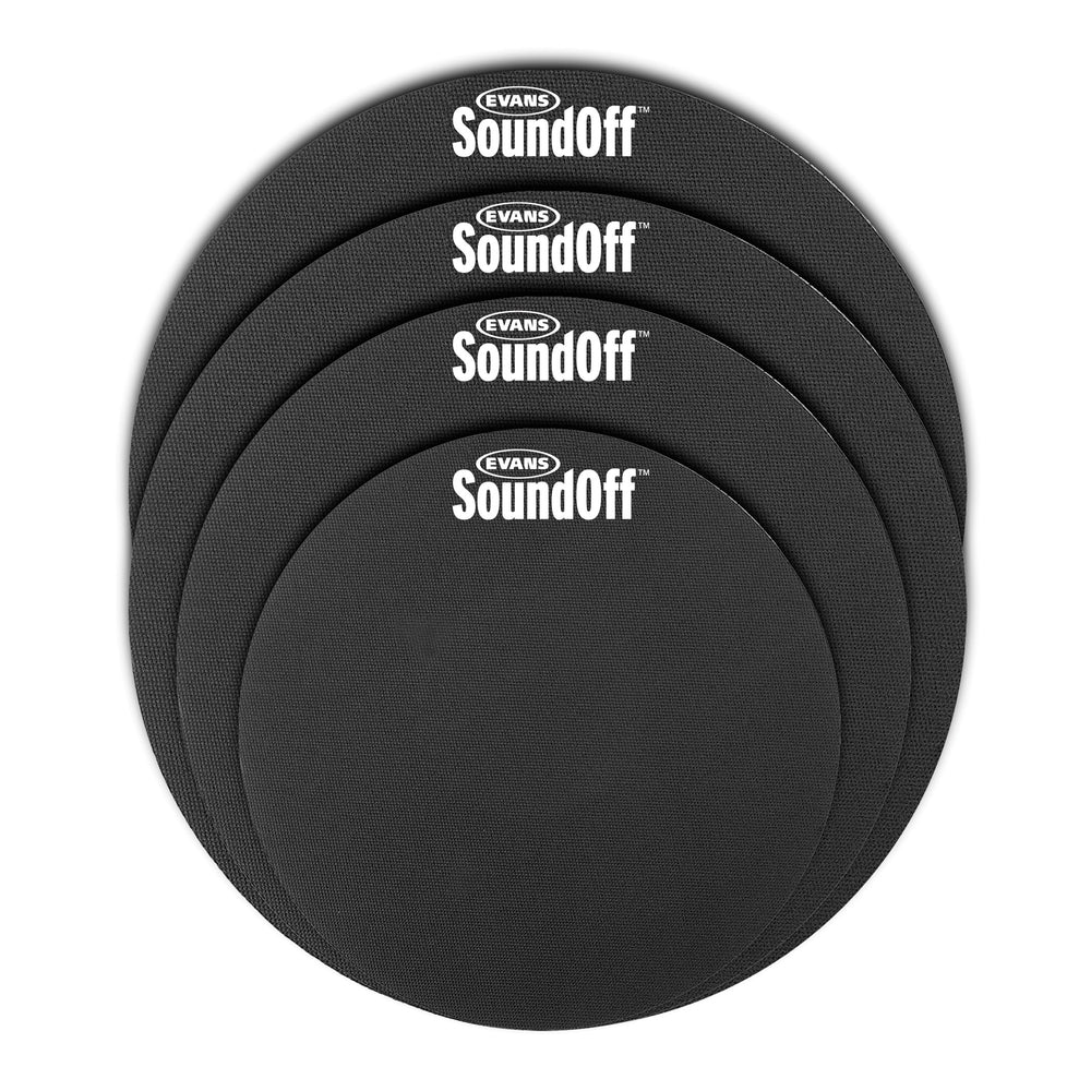SoundOff by Evans Drum Mute Pak, Fusion (10,12,14,14) - SO-0244
