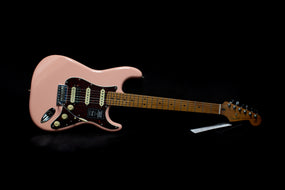 Fender Deluxe Player Strat HSS, Roasted Maple, Shell Pink