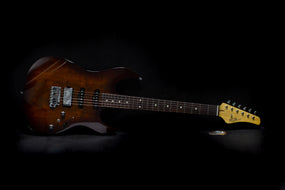 FGN Guitars J Standard Odyssey Imbuia Top on Ash body - Imbuia Brown Sunburst (IBS)