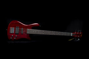 SX  Electric Bass Arched Body Wine Red