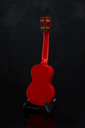 Mahalo Rainbow Soprano Ukulele - Red