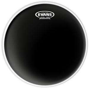 Evans Black Chrome Drum Head, 8 Inch