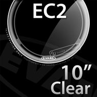 Evans TT10EC2S 10 inch EC2 Batter Clear 2-ply