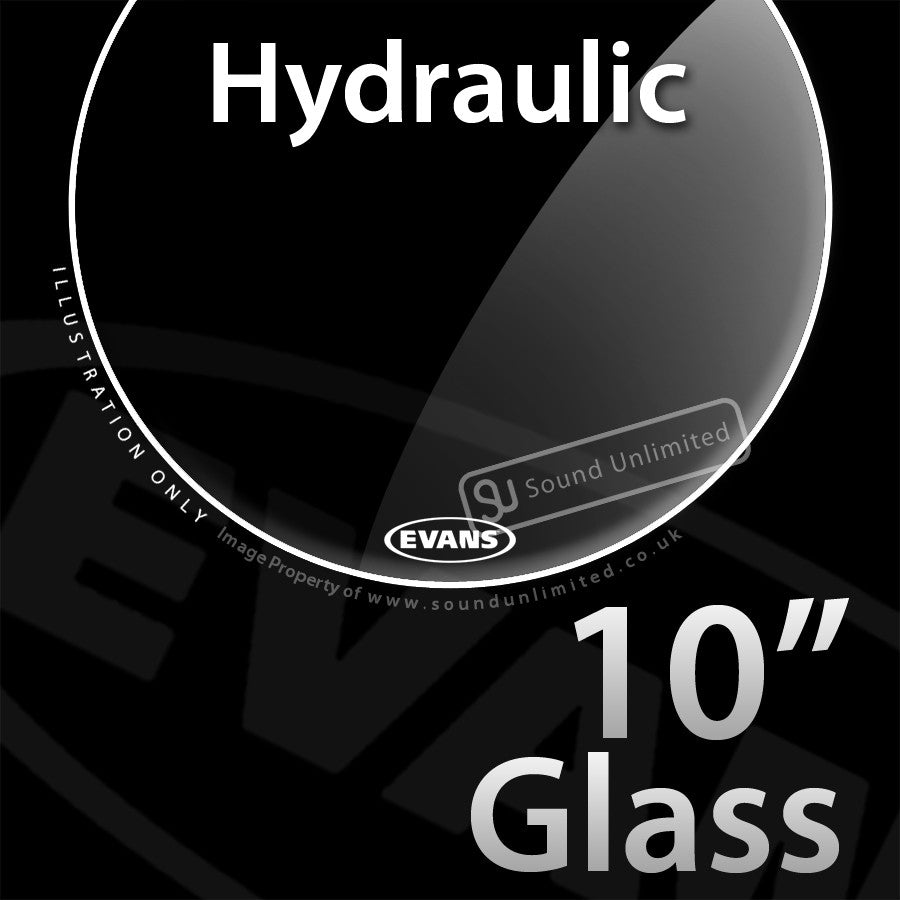 Evans TT10HG 10 inch Hydraulic Batter Glass 2-ply