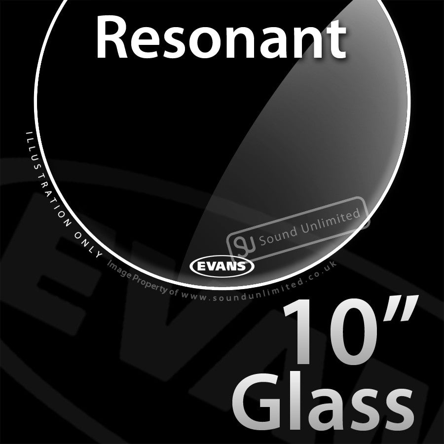 Evans TT10RGL 10 inch Resonant Glass