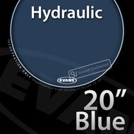 Evans TT20HB 20 inch Hydraulic Batter Blue 2-ply