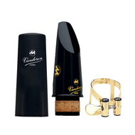Vandoren Mouthpiece/Ligature/Cap Set Masters CL5+Gold Pl+Plastic - CM60058KG