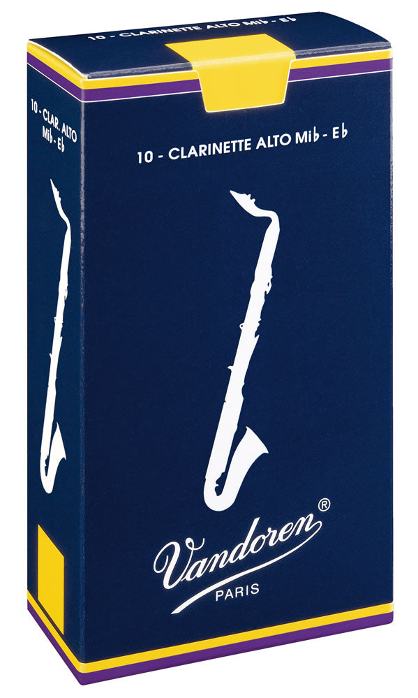 Vandoren Reeds Alto Clarinet 1.5 Traditional (5 BOX) - CR1415