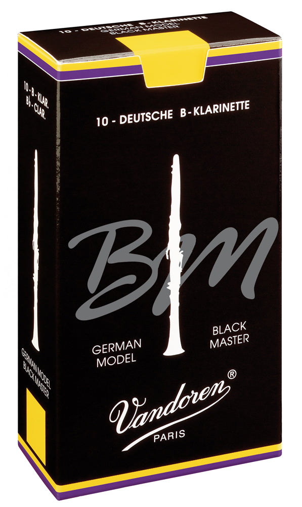 Vandoren Reeds Clarinet Bb 5 Black Master (10 BOX) - CR185