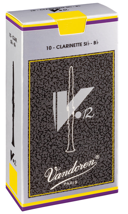 Vandoren Reeds Clarinet Bb 4 V12 (10 BOX) - CR194