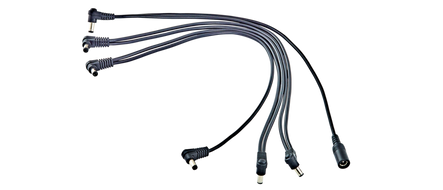 Ortega DC power splitter cable 2.0m cable length 6 Head