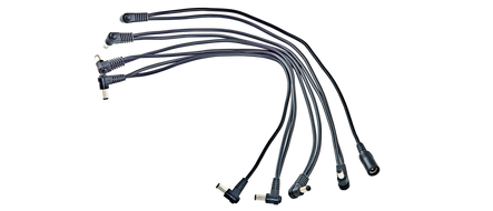 Ortega DC power splitter cable 2.70m cable length 8 Head