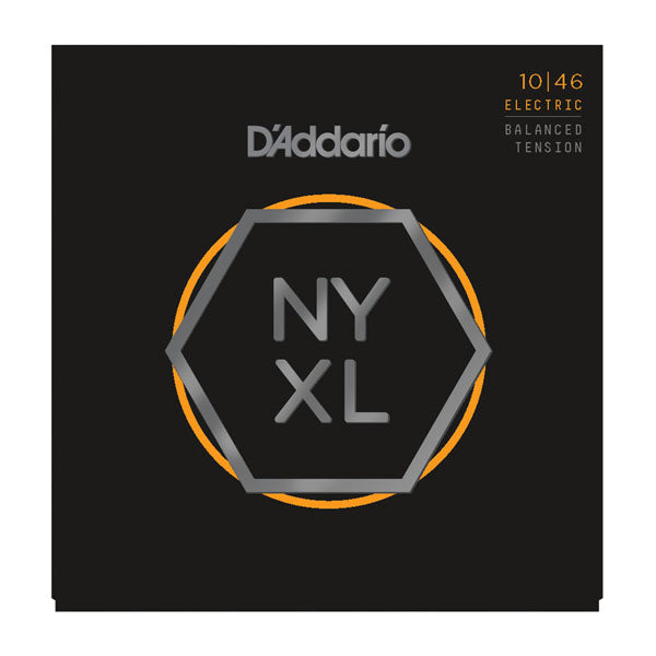 D'Addario NYXL1046BT Electric Guitar Strings, Balanced Tension, 10-46