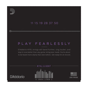 D'Addario NYXL1150BT Electric Guitar Strings, Balanced Tension, 11-50