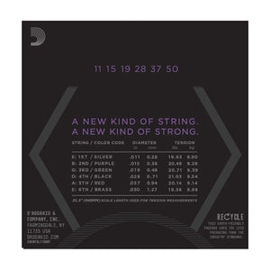 D'Addario NYXL1150BT Electric Guitar Strings, Balanced Tension, 11-50
