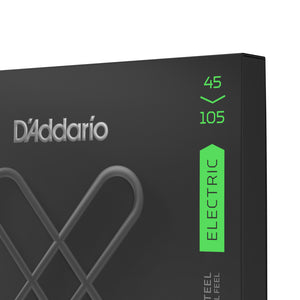 D'Addario XTB45105, XT Bass Nickel Plated Steel, Light Top/Medium Bottom, Long Scale, 45-105
