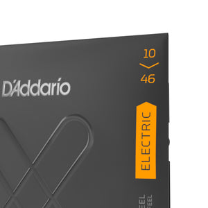 D'Addario XTE1046, XT Electric Nickel Plated Steel, Regular Light, 10-46