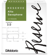 D'Addario Reserve Alto Saxophone Reeds, Strength 3.0, 10-pack - DJR1030