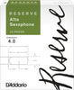 D'Addario Reserve Alto Saxophone Reeds, Strength 4.0, 10-pack - DJR1040