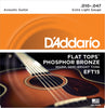DAddario EFT15 10-47 Flat Tops