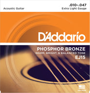 DAddario EJ15 Phosphor Bronze 10-47