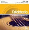 DAddario EJ19 Phosphor Bronze 12-56 Bluegrass