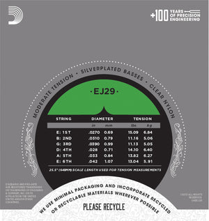 DAddario EJ29 Moderate Tension