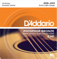 DAddario EJ41 9-45 12-string