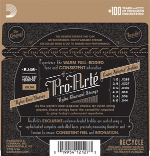 DAddario EJ46 Pro Arte Classical Hard Tension