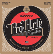 DAddario J47 Pro-Arte Gold Plated-Clear Normal Tension