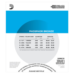 DAddario EPBB170 45-100