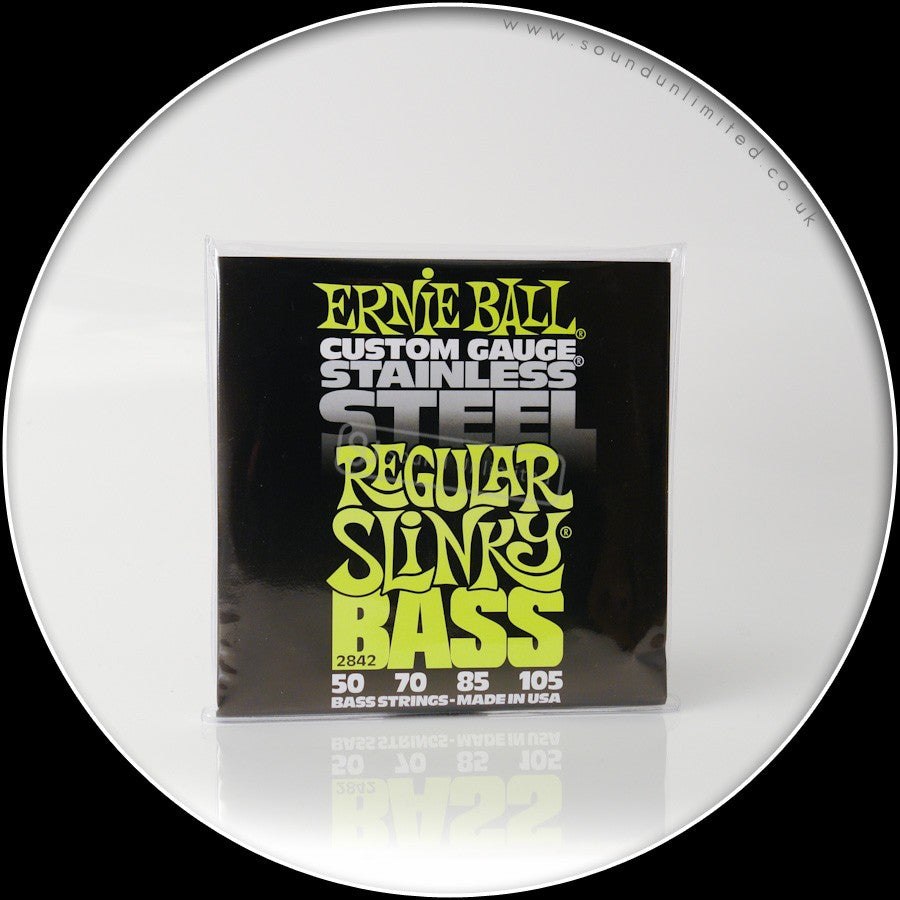Ernie Ball 2842 Steel Regular Slinky Bass 50-105