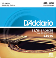 DAddario EZ940 Bronze 10-50 12string