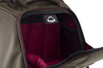 GruvGear Club Bag Elite - Flight-Smart Tech Backpack (Pewter, Leather Trim)  - GG-CLUBLT