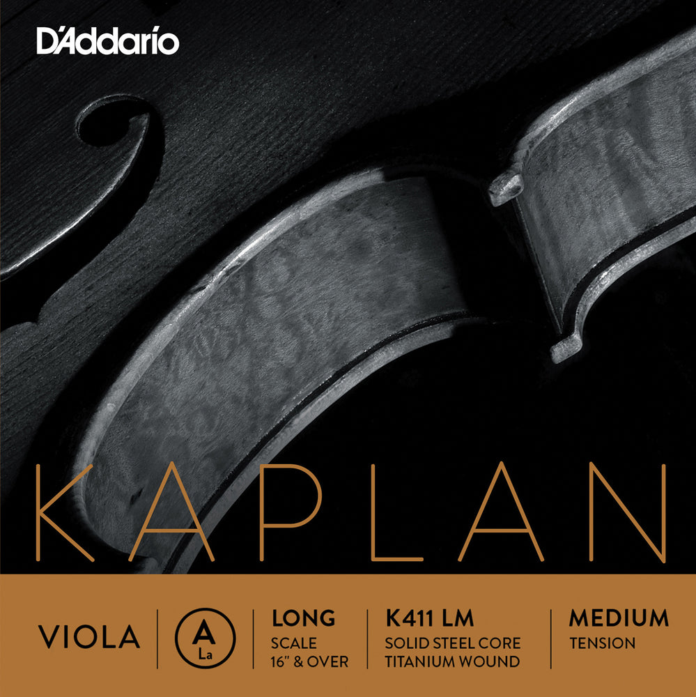 Daddario Kaplan Viola A Lng Med - K411 Lm