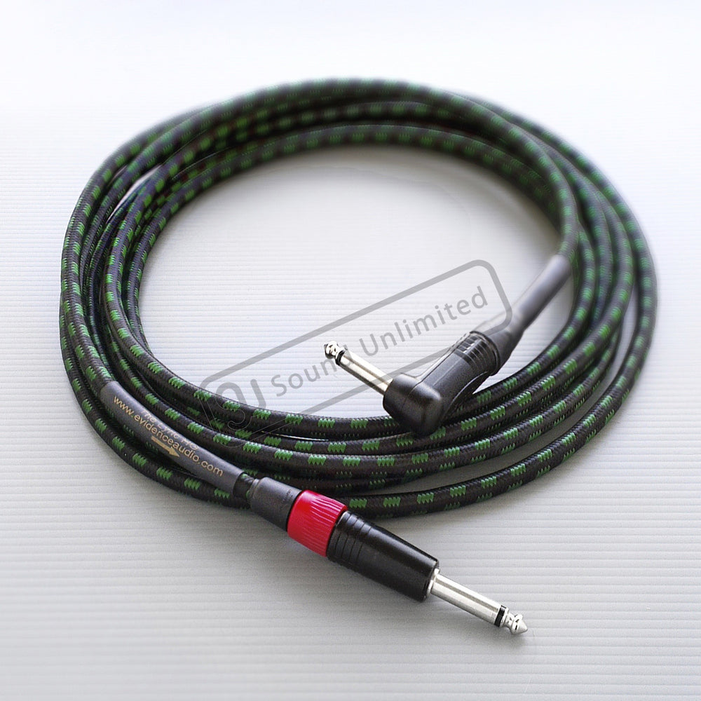 Evidence Audio 10 ft (3.0m) Lyric HG Cable with Right to Straight - LYHGRS10