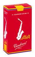 Vandoren Reeds Alto Sax 1 Java Red (10 BOX) - SR261R
