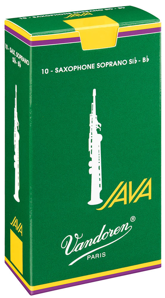 Vandoren Reeds Soprano Sax 2.5 Java (10 BOX) - SR3025