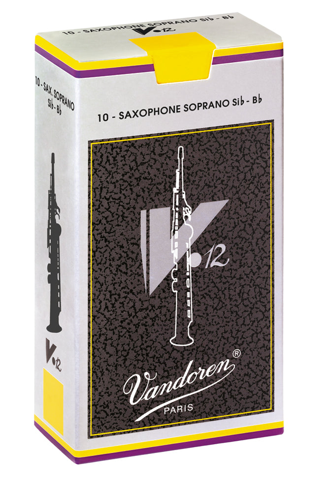 Vandoren Reeds Soprano Sax 2.5 V12 (10 BOX) - SR6025